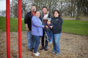 Rosie, Claudia, Bobby and Sergio with Aaron-Edit_SCALED
